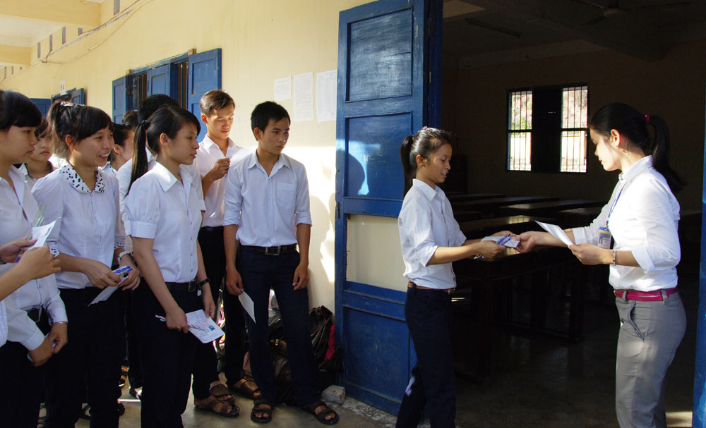 Đề thi có nhiều đổi mới